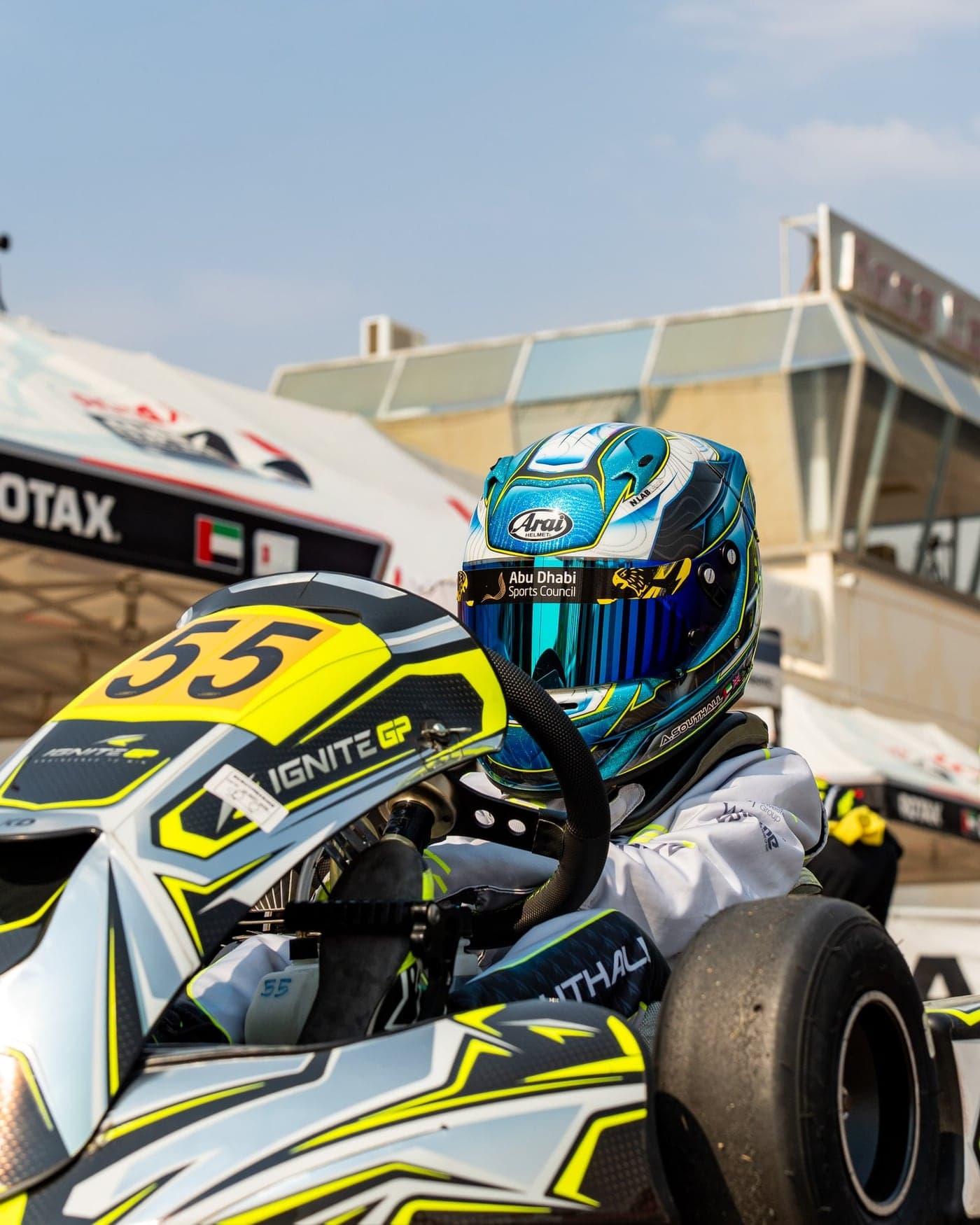 August Southall, Ignite GP Bambino driver kids karting